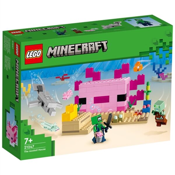 LEGOÂ® MinecraftÂ® Axolotl Huset