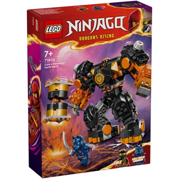 LEGOÂ® NINJAGOÂ® Coles Jord-Elementrobot