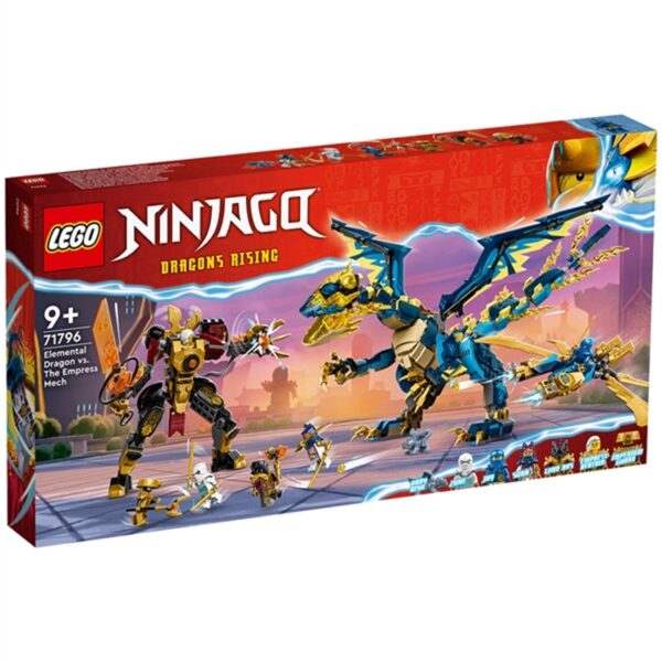 LEGOÂ® NINJAGOÂ® Elementdrage mod Kejserinde Kamprobotten