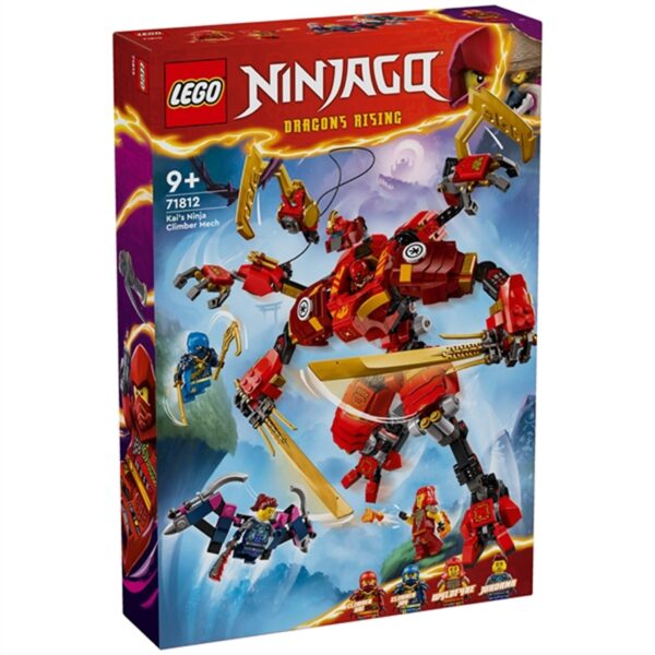 LEGOÂ® NINJAGOÂ® Kais Ninja Klatrerobot