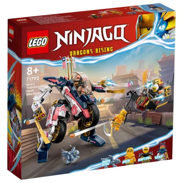 LEGOÂ® NINJAGOÂ® Soras Forvandlings Mech Motorcykel