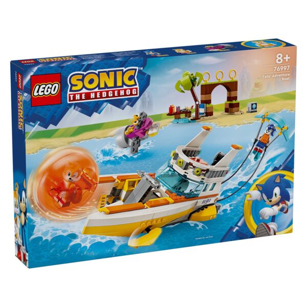 LEGOÂ® Sonic Sonic Tails' actionbåd