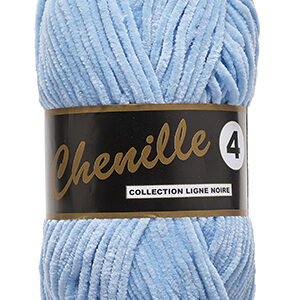 Lammy Chenille 4 50 GR Bamse Garn - Fv 0040 Lyseblå