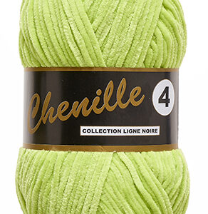 Lammy Chenille 4 50 GR Bamse Garn - Fv 0071 Neon Grøn