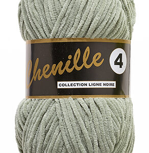 Lammy Chenille 4 50 GR Bamse Garn - Fv 0375 Pastel Grøn