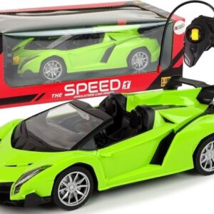 Leantoys Fjernstyret Sportsvogn R/C 1:18 Grøn