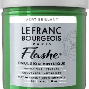 Lefranc & Bourgeois - Flashe Akrylmaling - Brilliant Green 125 Ml