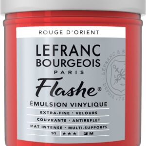 Lefranc & Bourgeois - Flashe Akrylmaling - Oriental Red 125 Ml