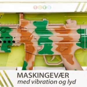 Legetøjs Maskingevær Med Lyd Og Vibration - 54 Cm