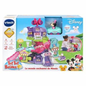 Legetøjssæt med køretøjer Vtech Minnie's Enchanted World med lyd