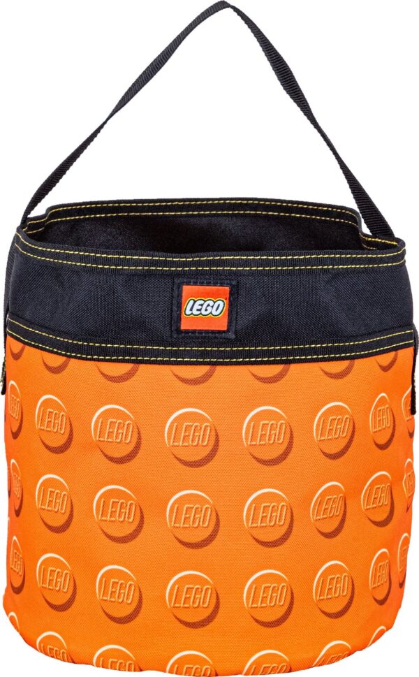 Lego Opbevaring - Spand - Orange - 6,3 L