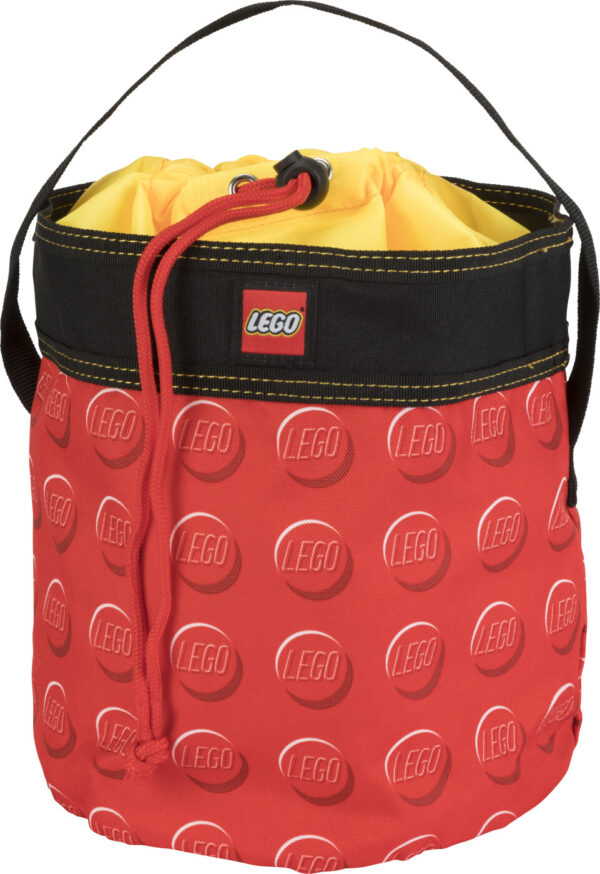 Lego Opbevaring - Spand - Rød - 6,3 L