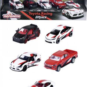 Majorette - Toyota Racing Gaveæske - 5 Biler