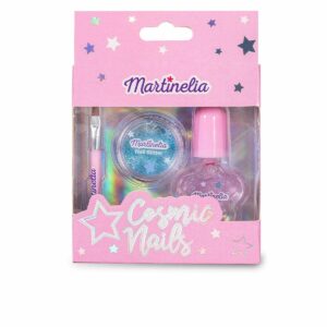 Makeup Sæt til Børn Martinelia Cosmic Nails 3 Dele