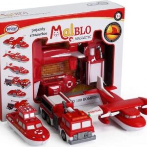 Malblo Magnetic Fire Trucks 3+ Malblo