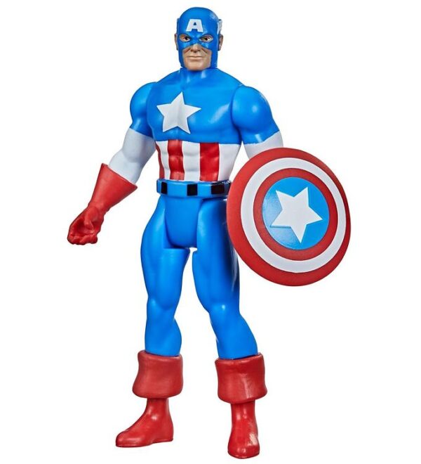 Marvel Avengers Actionfigur - 10 cm - Captain America - OneSize - Marvel Actionfigur