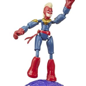 Marvel Avengers Actionfigur - Bend & Flex - 15 cm - Captain Marv - OneSize - Marvel Actionfigur