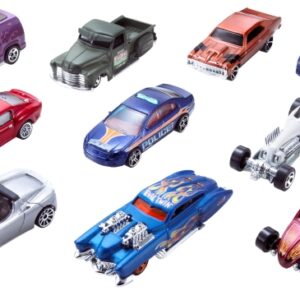 Mattel Hot Wheels Modelsæt Med Ti Biler, 54886