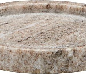 Meraki - Bakke I Marmor - Marble - Beige - ø 12,5 Cm