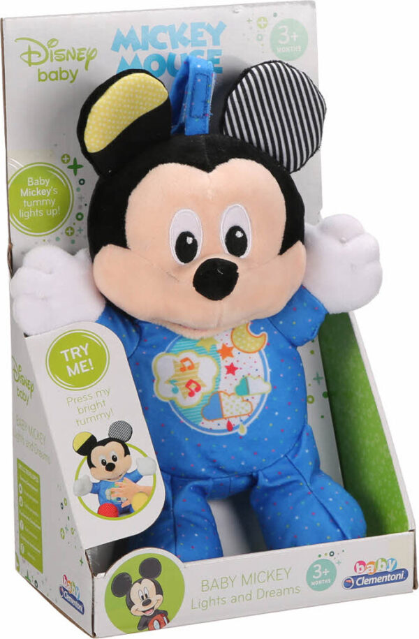 Mickey Mouse Bamse - Disney Baby - Clementoni