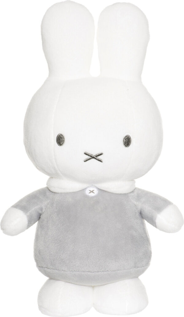 Miffy Kanin Bamse I Grå - Stor 30 Cm.