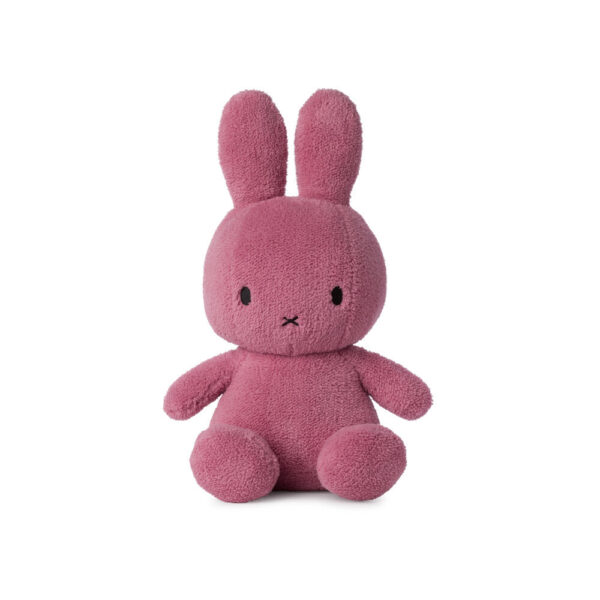 Miffy - Sitting Terry bamse, Raspberry Pink - rosa - Size (33cm)