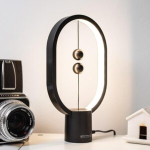 Mikamax mm - Oval Balance Lamp Mini - Dark Grey