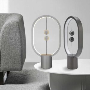 Mikamax mm - Oval Balance Lamp Mini - Grey