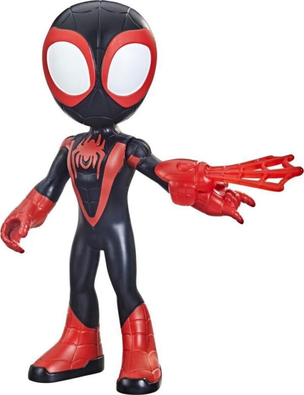 Miles Morales Figur - 22 Cm - Spidey And His Amazing Friends Legetøj