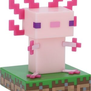 Minecraft Lampe - Axolotl - 12 Cm