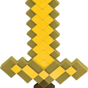 Minecraft Sværd - Guld - 51 Cm