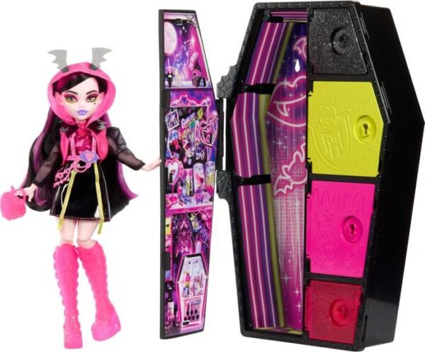 Monster High Dukke - Skulltimate Secrets - Series 3 - Draculaura