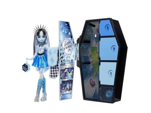 Monster High Skulltimate Secrets Fearidescent Frankie Stein-Dukke, Mode Dukke, Hunstik, 4 År, Pige, 324 Mm, Flerfarvet