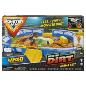 Monster Jam Mnj Vhp Kinetic Dirt Arena Playset Gml, Bil & Racing, 3 År, Flerfarvet