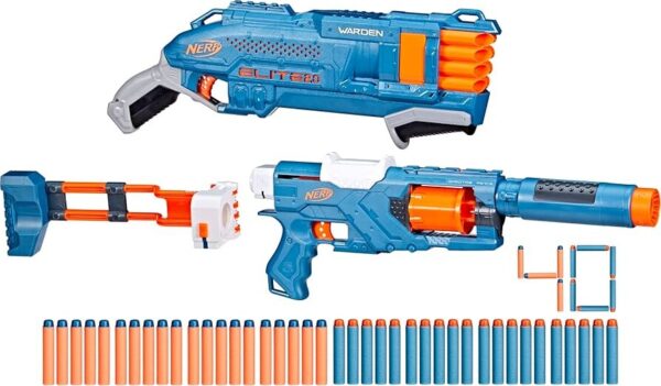 Nerf - Elite 2.0 Double Defence Sæt Med 40 Skumpile