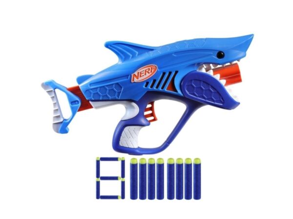 Nerf Junior Wild Sharkfire, Legetøjs Sprængningstekniker, 6 År, 99 År