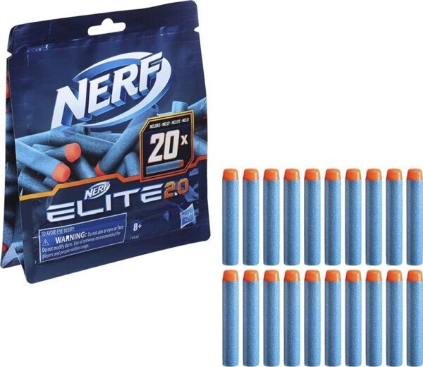 Nerf Skud - Elite 2.0 Darts - 20 Skumpile