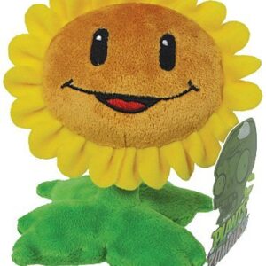 Plants Vs. Zombies - Sunflower Plush - Bamse 17cm