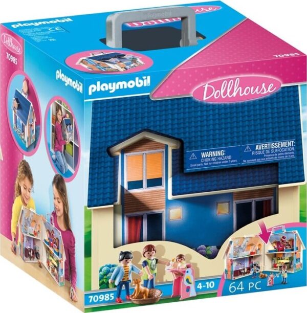 Playmobil Dollhouse - Mit Tag-med-dukkehus - 70985