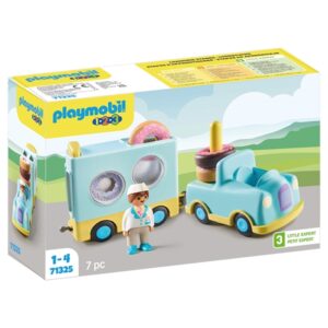 PlaymobilÂ® 1.2.3 - Crazy Donut Truck with Stacking and Sorting Feature