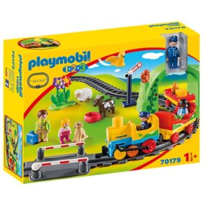 PlaymobilÂ® 1.2.3 - Mit Første Togsæt