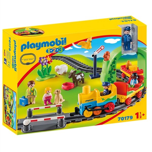 PlaymobilÂ® 1.2.3 - Mit Første Togsæt