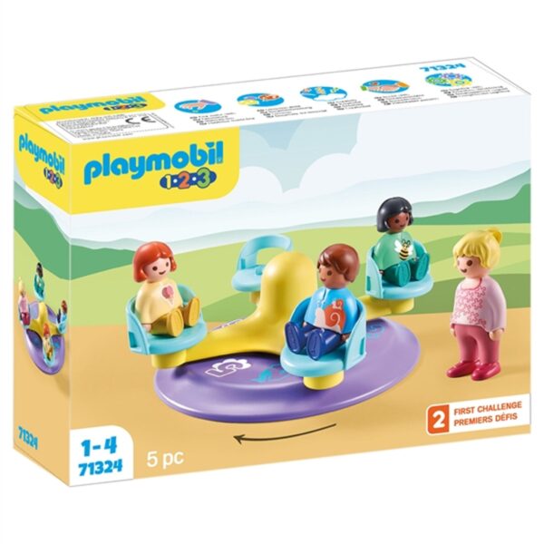 PlaymobilÂ® 1.2.3 - Number-Merry-Go-Round