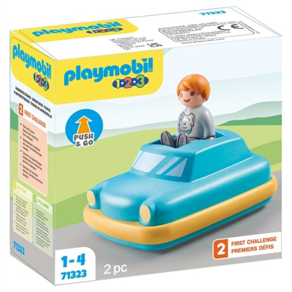 PlaymobilÂ® 1.2.3 - Push & Go Car