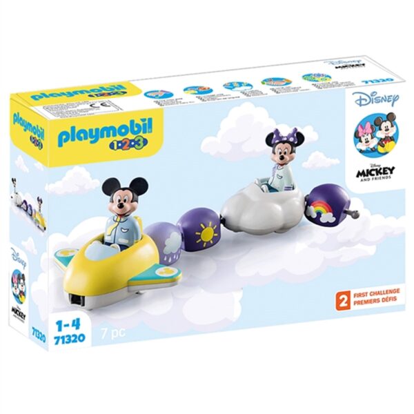 PlaymobilÂ® 1.2.3 & Disney - Mickeys & Minnies Skyflyver