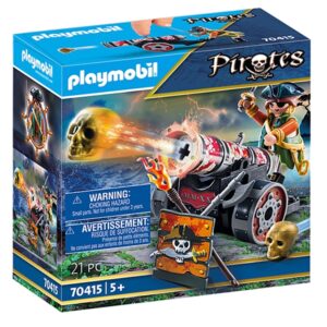 PlaymobilÂ® Pirates - Pirat med Kanon