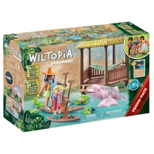 PlaymobilÂ® Wiltopia - Padletur med Floddelfinerne