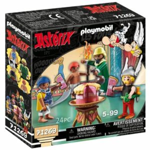 Playset Playmobil Asterix: Amonbofis and the poisoned cake 71268 24 Dele