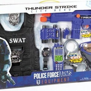 Politi Legetøj Til Børn - 9 Dele