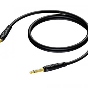 Procab REF600 - Jack 6,3mm Han Mono instrument kabel 1,5 meter